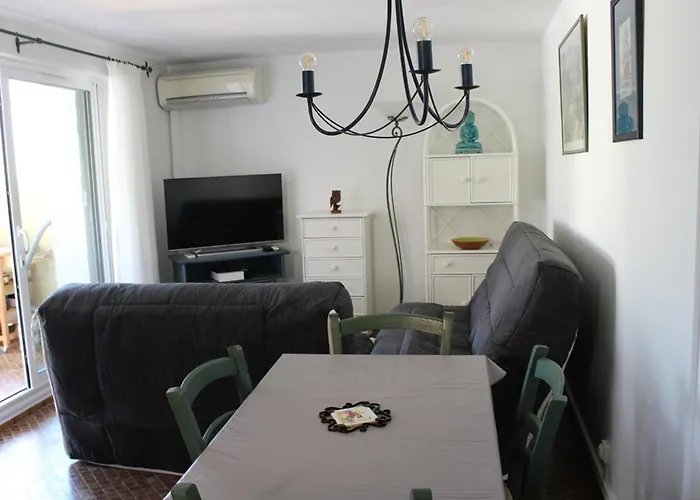 T2 Pour 4 Pers, Proche Et Commerces, Parking, Clim, Wi-fi - Fr-1-607-223 Daire Agde